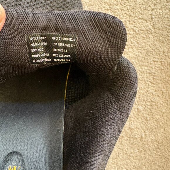 TredSafe Men's Slip Resistant Anti Fatigue Shoes Size 10.5 Black MNTR43SN001 - Picture 11 of 11